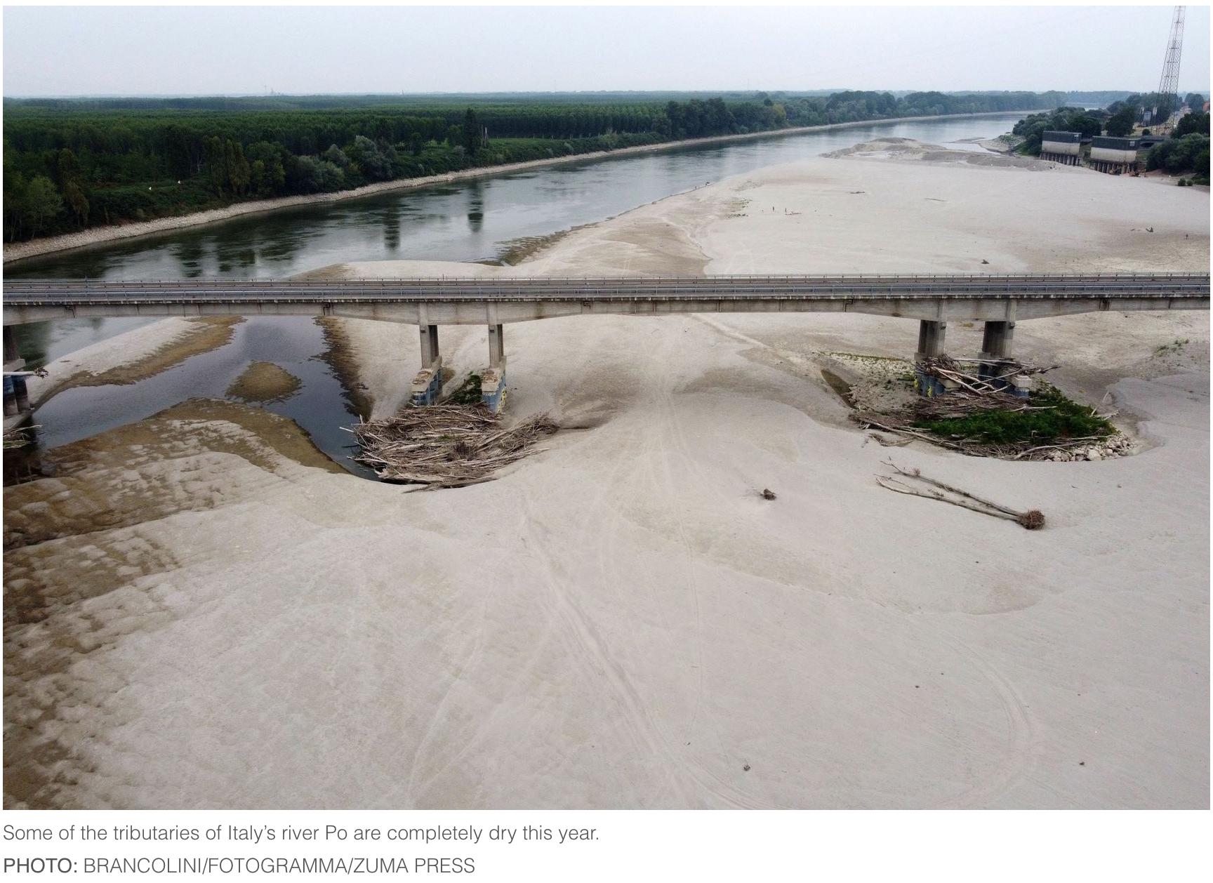 The World’s Rivers, Canals And Reservoirs Are Turning To Dust