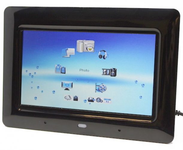 DIGITAL PICTURE FRAME HIDDEN NANNY (4K) CAMERA w/ BUILTIN MOTION