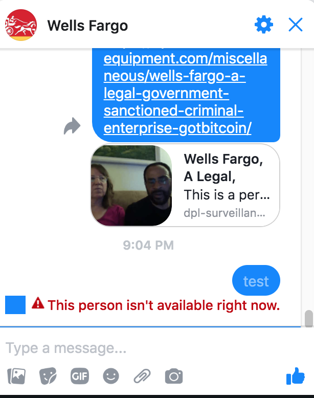 Wells Fargo, A Legal, Government-sanctioned Criminal Enterprise (#GotBitcoin?)