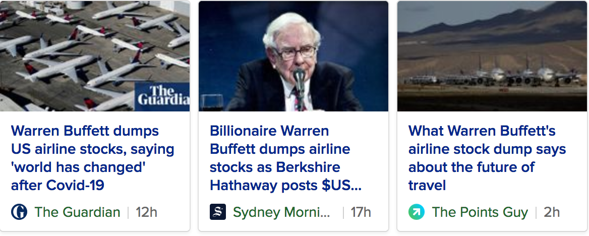 Warren Buffett Lost $50 Billion In First Quarter And Dumps ALL Airline Stocks (#GotBitcoin?)