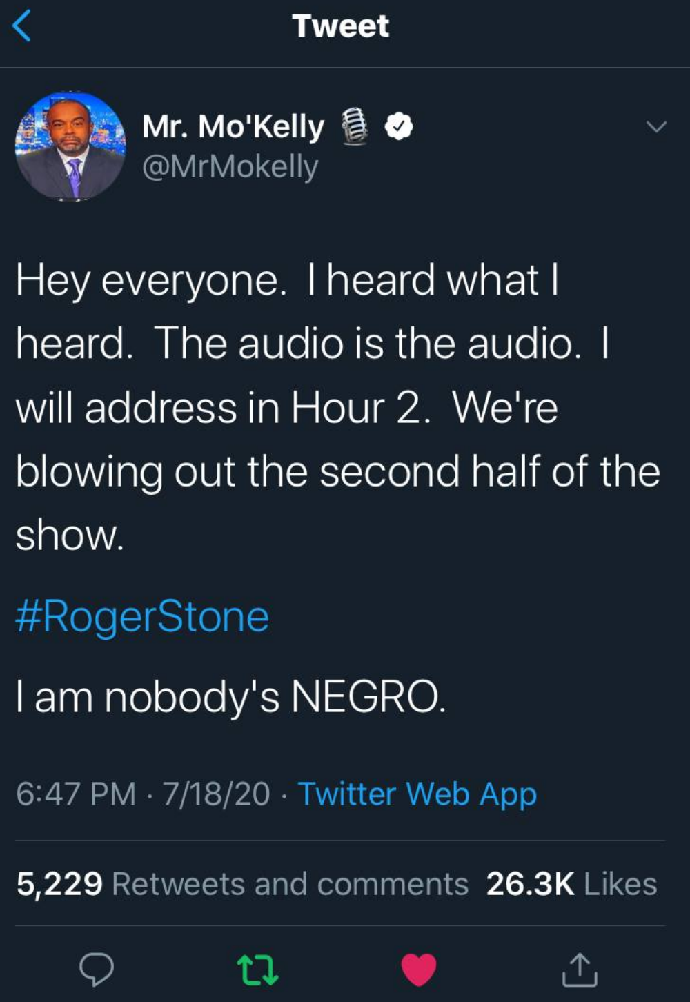 Roger Stone Uses Racial Slur In Live Radio Interview With Black Host