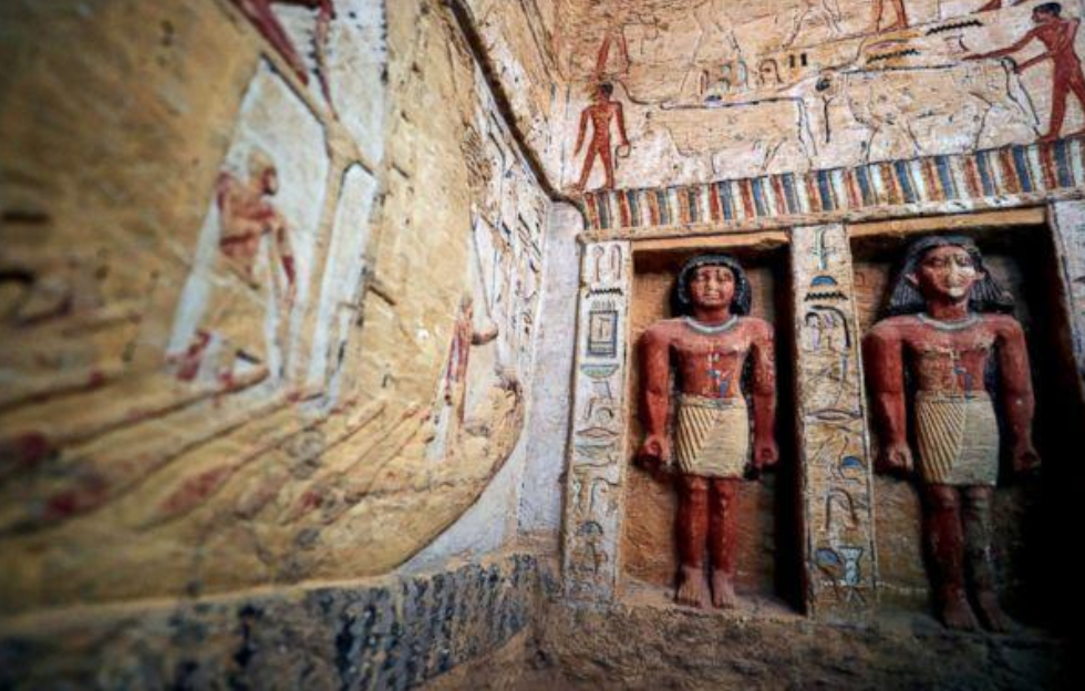 Archaeologists Uncover Five Tombs In Egypt's Saqqara Necropolis