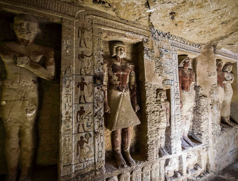 Archaeologists Uncover Five Tombs In Egypt's Saqqara Necropolis