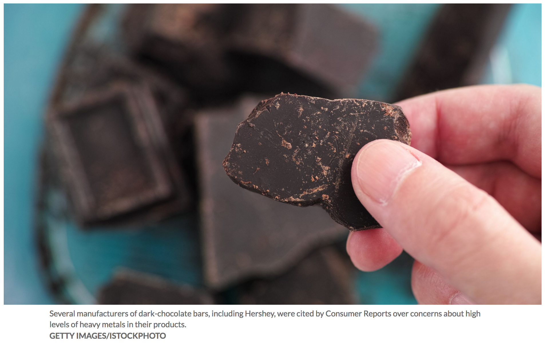 Lead And Cadmium Could Be In Your Dark Chocolate