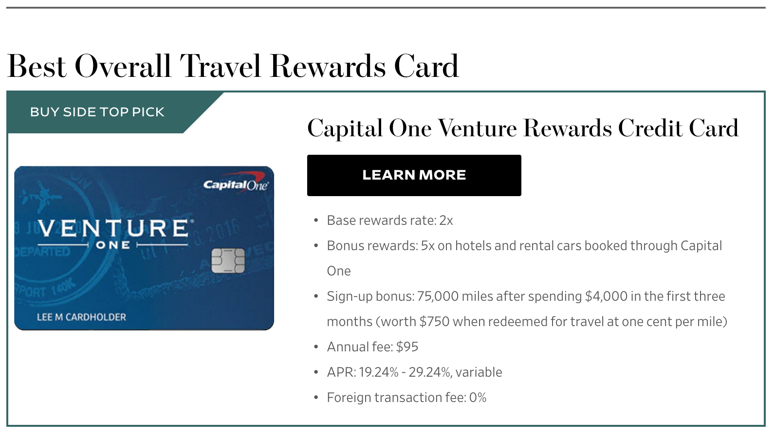 Best Travel Credit Cards of 2022-2023