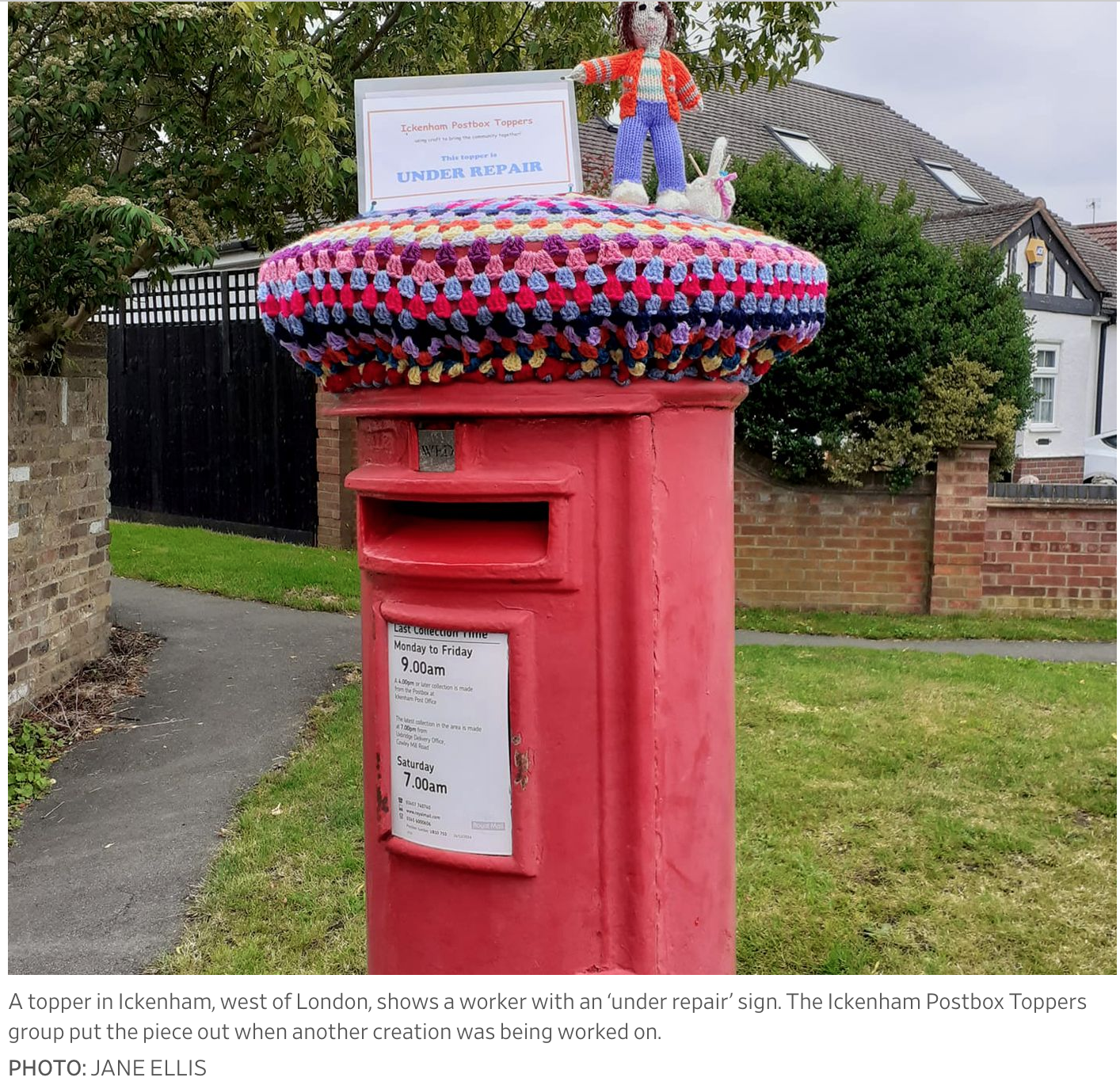 Britain’s Knitters Recruit Spies And Surveillance As Mailbox ‘Toppers’ Go Missing