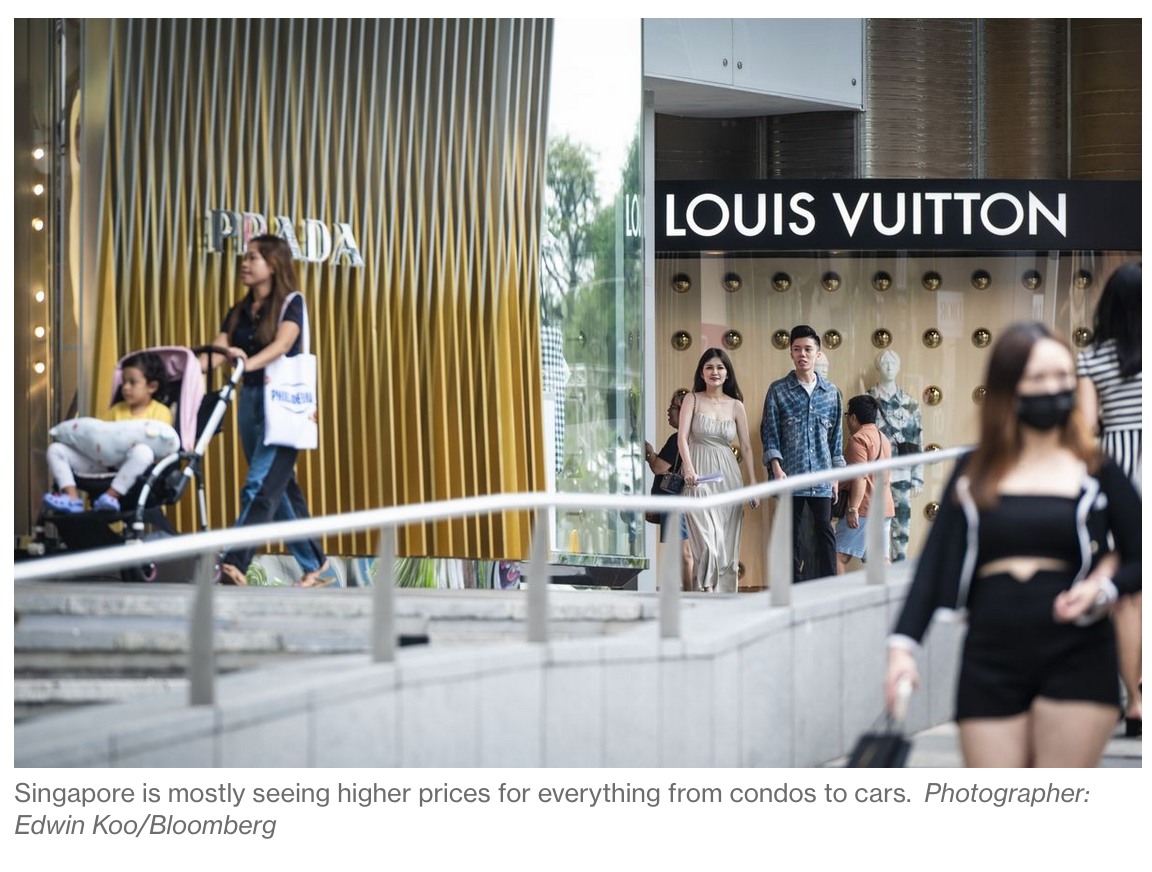 Rich Chinese Splashing Out On Luxury In Singapore