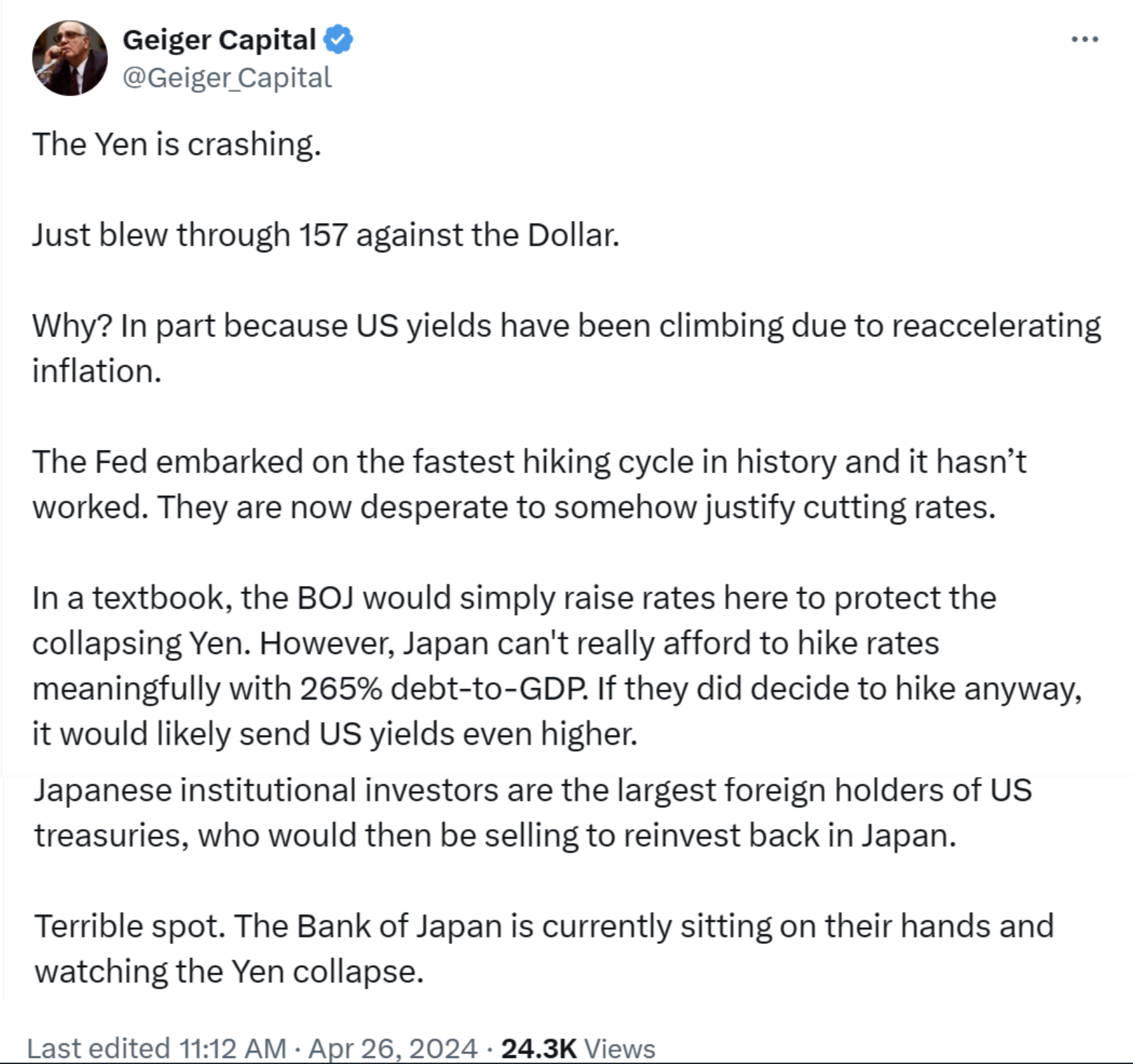 TL;DR: The US Is Broke And It's Brokeness Is Resulting In A Global Fiat-Currency Collapse!!???