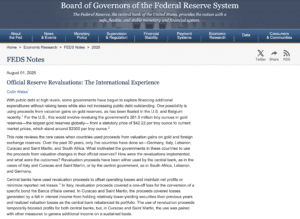 Gold Revaluation For Dummies